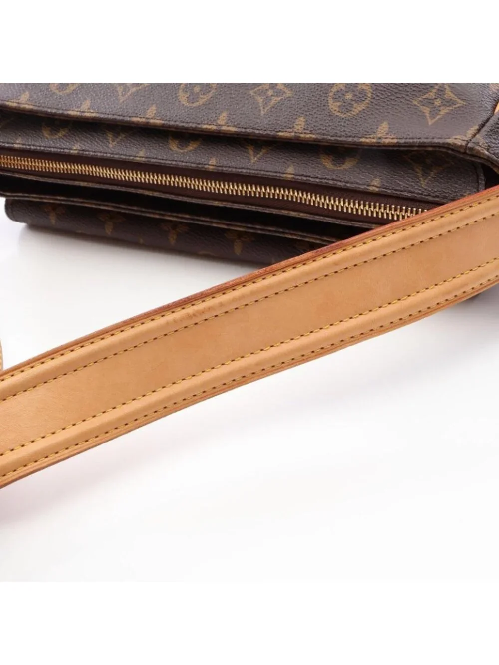 Louis Vuitton Shoulder Bag Viva Cite GM Monogram Canvas Leather